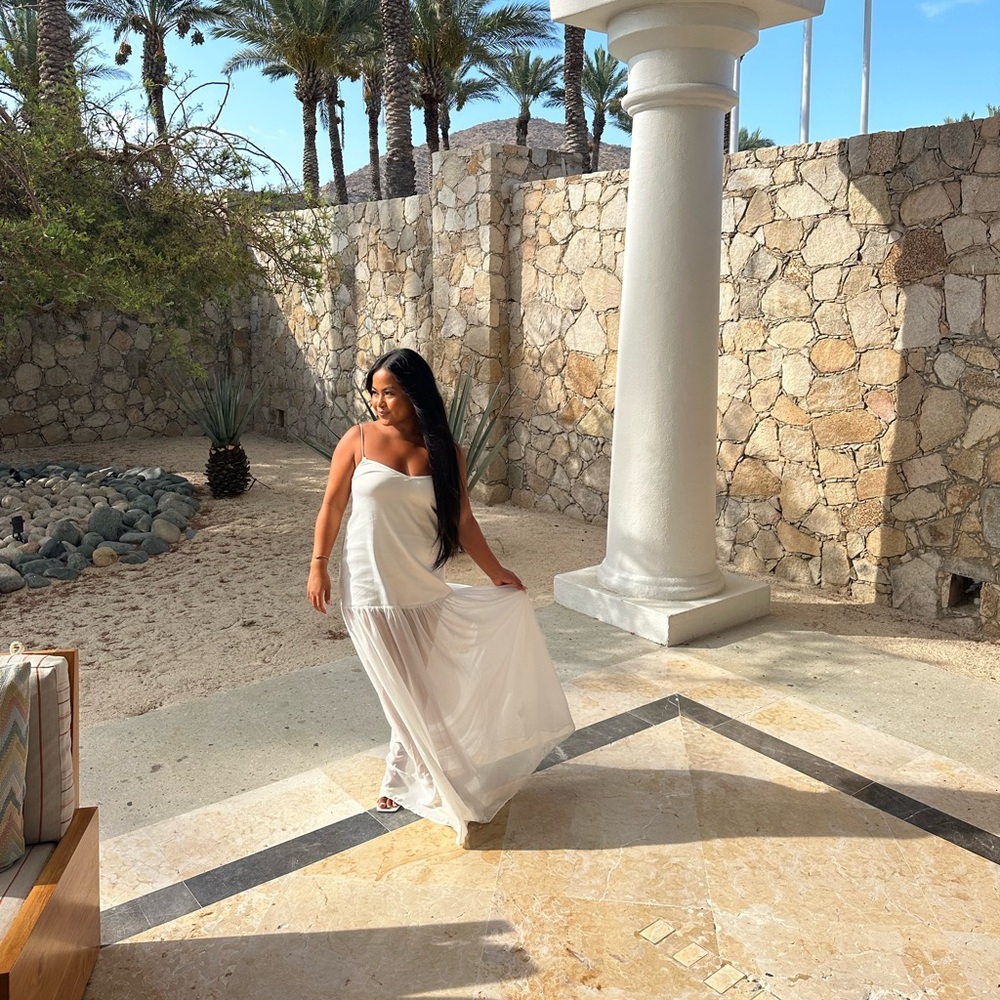 White dress